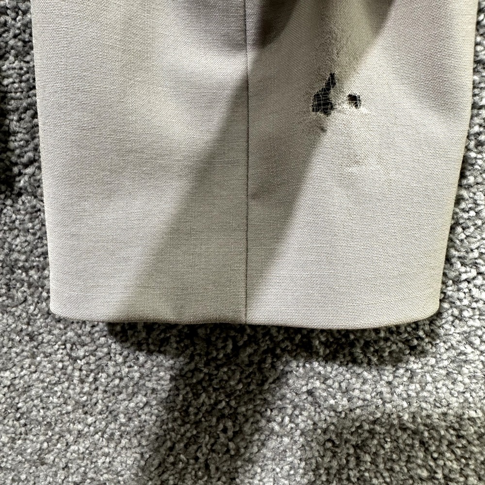 Eileen Fisher Blazer Jacket Women Small Gray 3 Button Notch Lapel Office Career - Picture 9 of 13